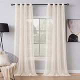 Sheer Curtains Ivora White