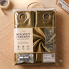 Silk Curtain - Golden Brown