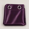 Silk Curtain -  Deep Plum Purple