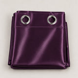 Silk Curtain -  Deep Plum Purple