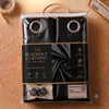 Silk Curtain - Deep Black