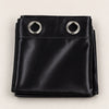 Silk Curtain - Deep Black