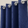 Jaccuard  Silk - Blue