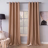 Silk Curtain - Champagne Beige
