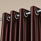Silk Curtain Deep Burgundy