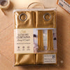 Silk Curtain - Golden Musturd