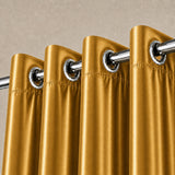 Silk Curtain - Golden Musturd