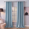 Silk Curtain - Light Sky Blue