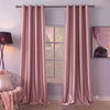 Silk Curtain - Soft Blush Pink