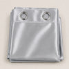 Silk Curtain - Silver Gray