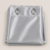 Silk Curtain - Silver Gray