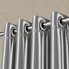Silk Curtain - Silver Gray