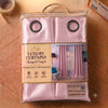 Silk Curtain - Rosy Pink