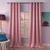 Silk Curtain - Rosy Pink