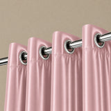 Silk Curtain - Rosy Pink