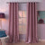 Silk Curtain Dusty Rose
