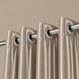 Silk Curtain - Champagne Taupe