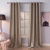 Silk Curtain - Champagne Taupe