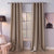Silk Curtain - Champagne Taupe
