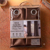 Silk Curtain - Chocolate Brown