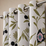 Duck Cotton Curtain Golden Vine