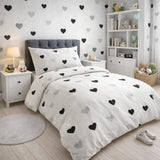 Hearts Single Comforter Set