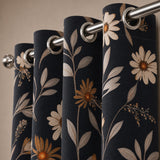 Duck Cotton Curtain Vintage Floral