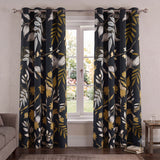 Duck Cotton Curtain Lily Garden