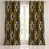 Duck Cotton Curtain Rosewood Bloom