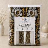 Duck Cotton Curtain Rosewood Bloom
