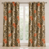 Duck Cotton Curtain Floral Garden