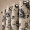 Duck Cotton Curtain Nordic Pattern