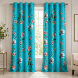 Duck Cotton Curtain Ocean Breeze