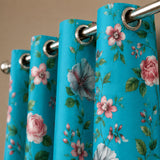 Duck Cotton Curtain Ocean Breeze