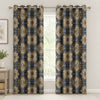 Duck Cotton Curtain Royal Bloom