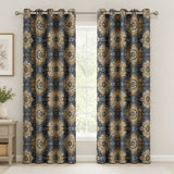 Duck Cotton Curtain Royal Bloom