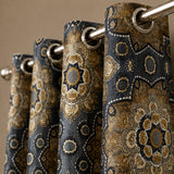 Duck Cotton Curtain Royal Bloom