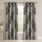 Duck Cotton Curtain Modern Geometry