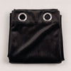 Plain Velvet Curtain Black