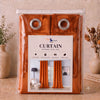 Plain Velvet Curtain Orange
