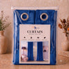 Plain Velvet Curtain Royal Blue