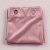 Plain Velvet Curtain Lilac Rose