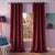 Plain Velvet Curtain Mehroon