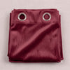 Plain Velvet Curtain Mehroon