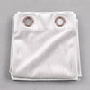Plain Velvet Curtain White