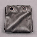 Plain Velvet Curtain Light Grey