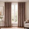 Plain Velvet Curtain Cocoa