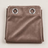 Plain Velvet Curtain Cocoa