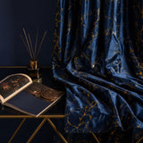 Sparkle Velvet Navy Blue
