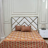 2 Pillow Cotton King Bed Sheet - Rosavia